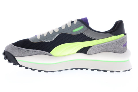 Puma Style Rider Neo Archive 37338101 Mens Black Low Top Sneakers Shoes