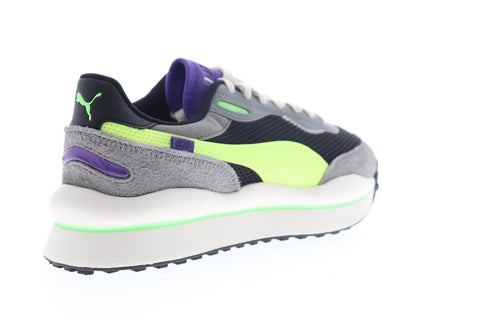 Puma Style Rider Neo Archive 37338101 Mens Black Low Top Sneakers Shoes