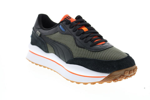 Puma Style Rider Warm Texture 37338201 Gray Mesh Lifestyle Sneakers Shoes