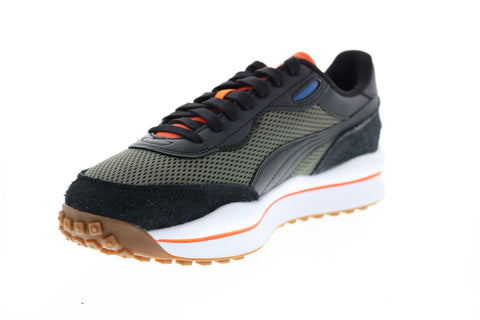 Puma Style Rider Warm Texture 37338201 Gray Mesh Lifestyle Sneakers Shoes