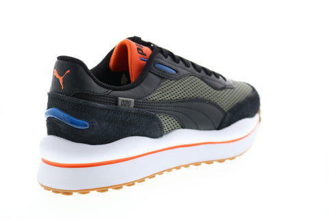 Puma Style Rider Warm Texture 37338201 Gray Mesh Lifestyle Sneakers Shoes