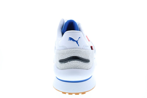 Puma Style Rider Warm Texture 37338202 White Mesh Lifestyle Sneakers Shoes