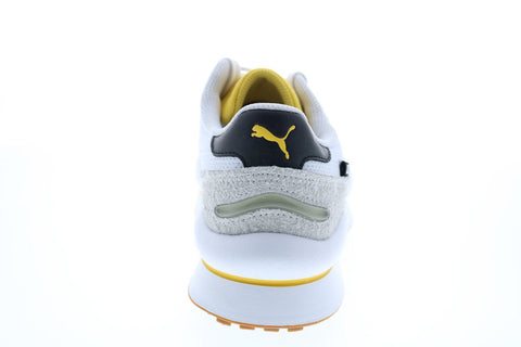 Puma Style Rider Warm Texture 37338203 Mens White Lifestyle Sneakers Shoes