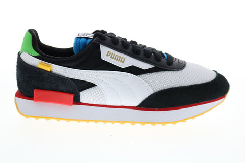 Puma Future Rider WH 37338402 Mens Black Canvas Lifestyle Sneakers Shoes