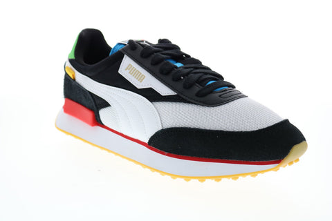 Puma Future Rider WH 37338402 Mens Black Canvas Lifestyle Sneakers Shoes