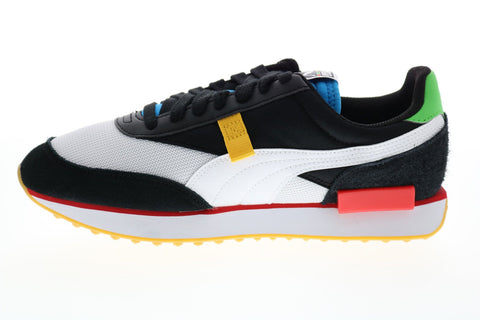 Puma Future Rider WH 37338402 Mens Black Canvas Lifestyle Sneakers Shoes