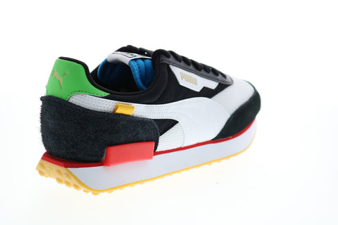 Puma Future Rider WH 37338402 Mens Black Canvas Lifestyle Sneakers Shoes