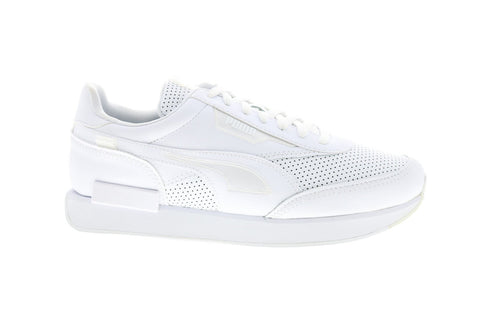 Puma Future Rider White Ice 37341501 Mens White Lifestyle Sneakers Shoes