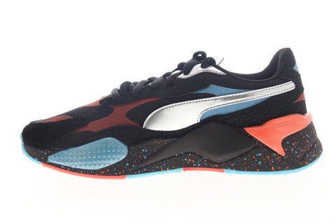 Puma RS-X3 Fifth Element 37341601 Mens Black Leather Low Top Sneakers Shoes