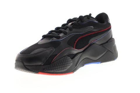 Puma RS-X3 Sonic 37342901 Mens Black Mesh Lace Up Low Top Sneakers Shoes