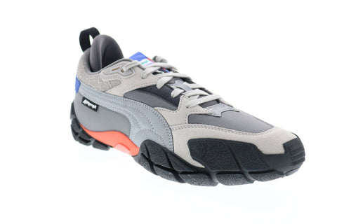 Puma Centaur x Attempt Mens Gray Suede Collaboration & Limited Sneakers Shoes