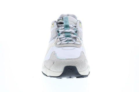 Puma LQD Cell Extol x Helly Hansen Mens Gray Leather Lace Up Sneakers Shoes