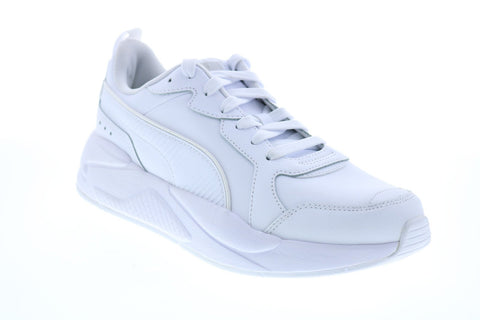 Puma X-Ray L 37358301 Mens White Leather Lace Up Lifestyle Sneakers Sh -  Ruze Shoes