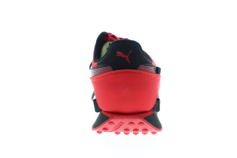 Puma Rider Ripper 37363101 Mens Red Mesh Lace Up Low Top Sneakers Shoes