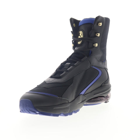 Puma Cell Stellar Mid X Balmain Paris 37374701 Mens Black High Top Sneakers Shoes