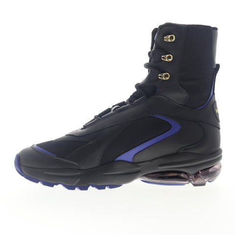 Puma Cell Stellar Mid X Balmain Paris 37374701 Mens Black High Top Sneakers Shoes