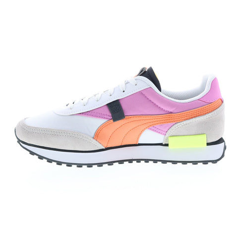 Puma Future Rider Play On 37379278 Womens White Lifestyle Sneakers Shoes