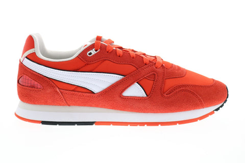 Puma Mirage Og 37297603 Mens Red Suede Lace Up Sneakers Lifestyle Shoes
