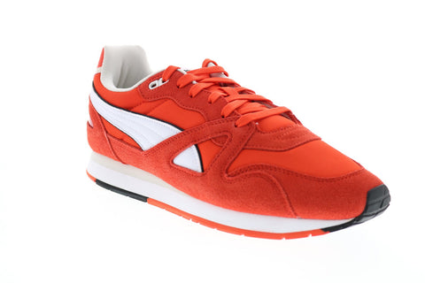 Puma Mirage Og 37297603 Mens Red Suede Lace Up Sneakers Lifestyle Shoes