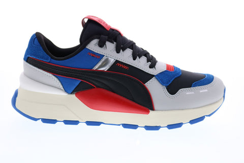 Puma RS 2.0 Futura 37401101 Mens Gray Leather Lifestyle Sneakers Shoes