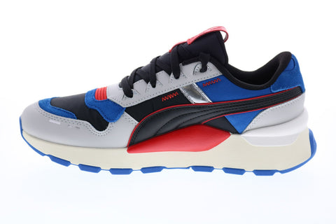 Puma RS 2.0 Futura 37401101 Mens Gray Leather Lifestyle Sneakers Shoes