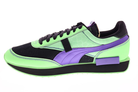 Puma Future Rider Future Mutants Mens Green Synthetic Lifestyle Sneakers Shoes