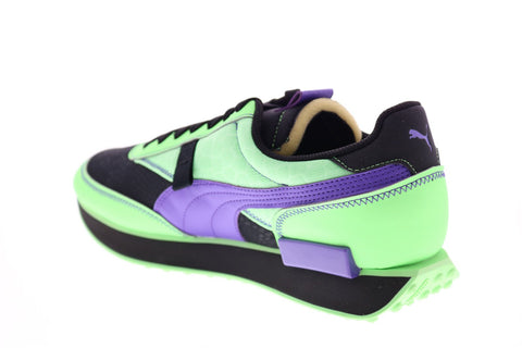 Puma Future Rider Future Mutants Mens Green Synthetic Lifestyle Sneakers Shoes