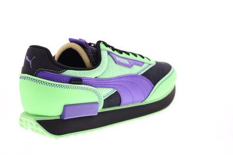 Puma Future Rider Future Mutants Mens Green Synthetic Lifestyle Sneakers Shoes