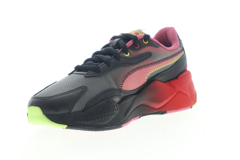 Puma RS-X3 Sonic Color 2 37431301 Mens Black Mesh Lifestyle Sneakers Shoes