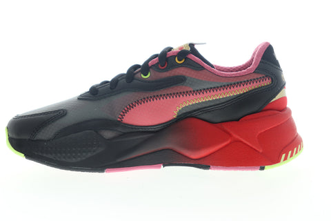 Puma RS-X3 Sonic Color 2 37431301 Mens Black Mesh Lifestyle Sneakers Shoes