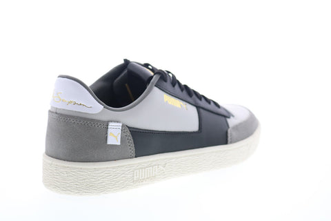 Puma Ralph Sampson MC 37406602 Mens Gray Leather Lace Up Low Top Sneakers Shoes