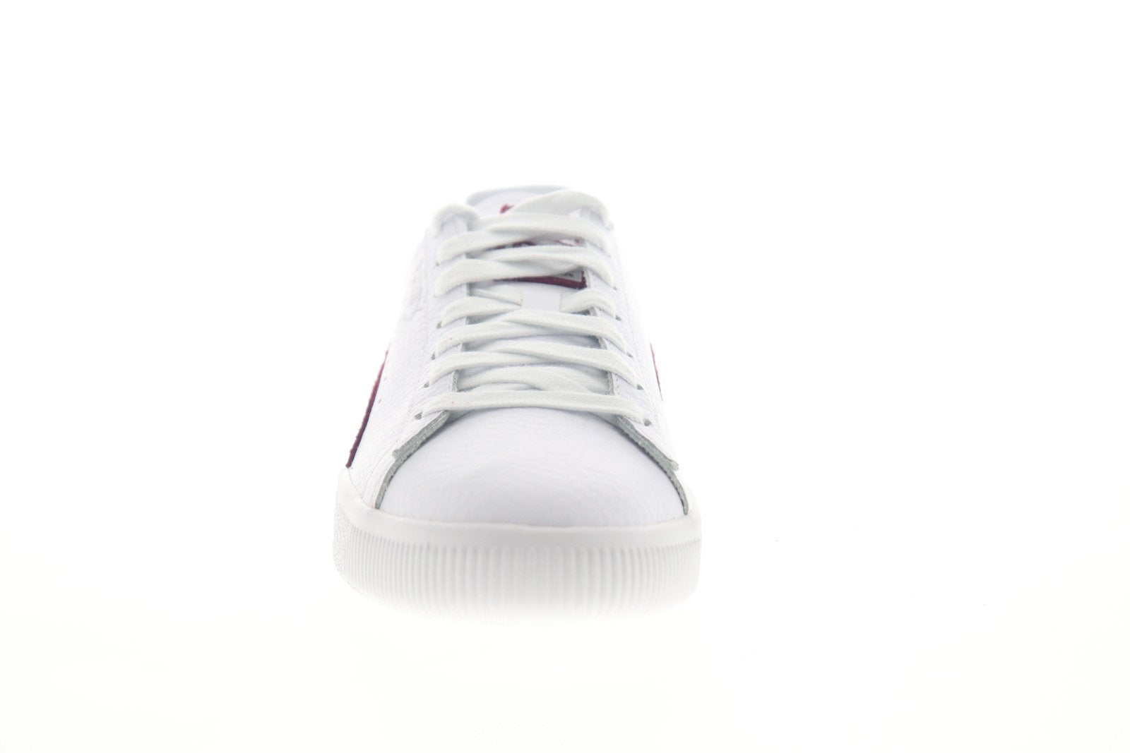 Puma Clyde X Def Jam 37453701 Mens White Leather Lace Up Sneakers Shoe