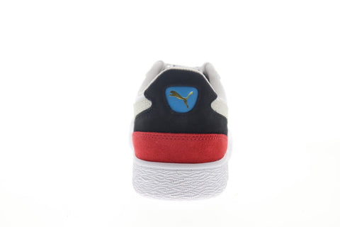 Puma Ralph Sampson Lo WH 37474901 Mens White Suede Lace Up Low Top Sneakers Shoes