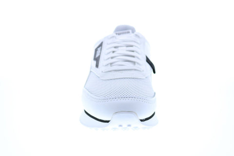 Puma Future Rider Contrast Mens White Leather Lifestyle Sneakers Shoes