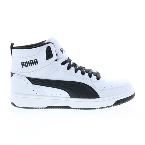 Puma Puma Rebound Joy 37476502 Mens White Synthetic Lifestyle Sneakers Shoes