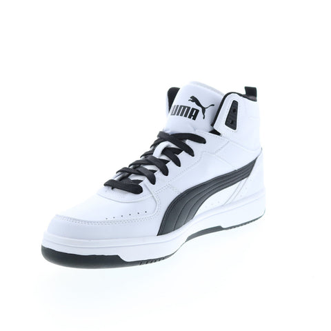 Puma Puma Rebound Joy 37476502 Mens White Synthetic Lifestyle Sneakers Shoes