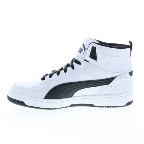 Puma Puma Rebound Joy 37476502 Mens White Synthetic Lifestyle Sneakers Shoes
