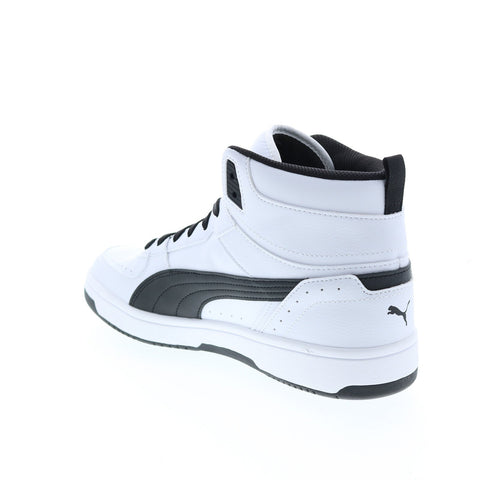 Puma Puma Rebound Joy 37476502 Mens White Synthetic Lifestyle Sneakers Shoes