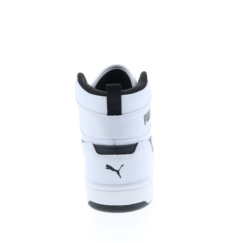 Puma Puma Rebound Joy 37476502 Mens White Synthetic Lifestyle Sneakers Shoes
