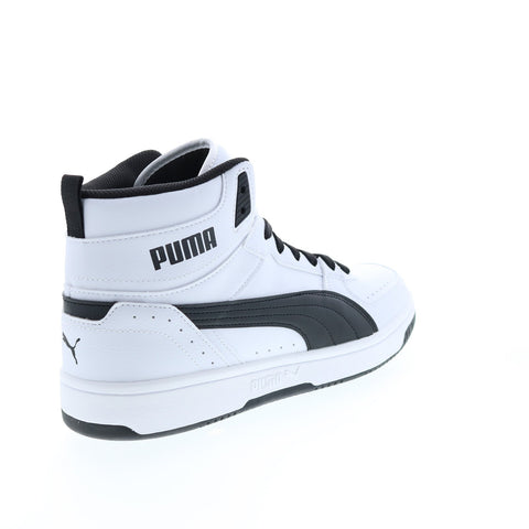 Puma Puma Rebound Joy 37476502 Mens White Synthetic Lifestyle Sneakers Shoes