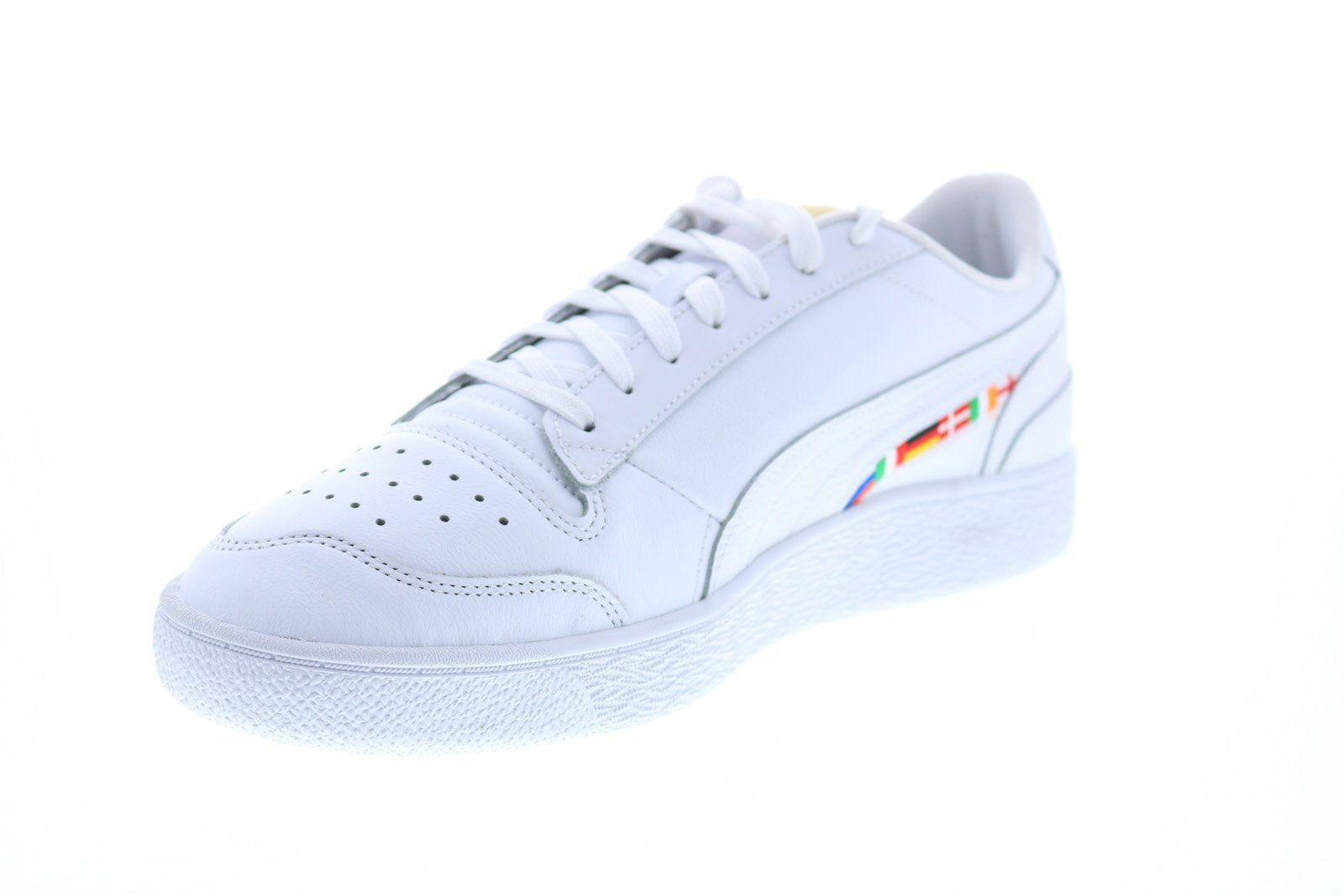 Puma Ralph Sampson Lo Euro Mens White Lifestyle Sneakers Shoes - Ruze Shoes