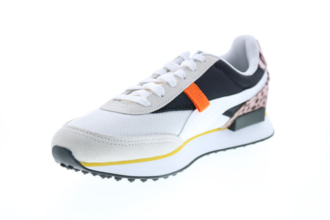 Puma Future Rider W.Cats 37476801 Mens White Mesh Lifestyle Sneakers Shoes