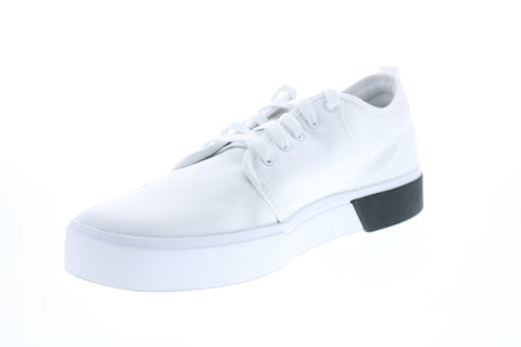 Puma EL Rey II 37478404 Mens White Canvas Lace Up Lifestyle Sneakers Shoes