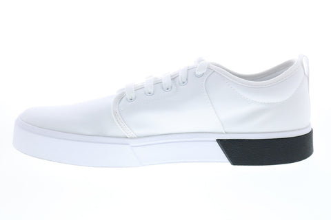 Puma EL Rey II 37478404 Mens White Canvas Lace Up Lifestyle Sneakers Shoes