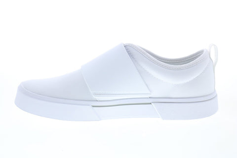 Puma EL Rey II Slip on 37478501 Mens White Canvas Lifestyle Sneakers Shoes