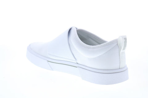 Puma EL Rey II Slip on 37478501 Mens White Canvas Lifestyle Sneakers Shoes