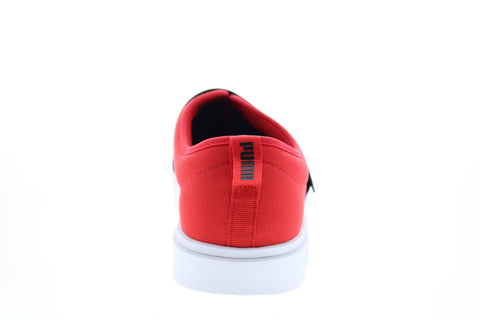 Puma EL Rey II Slip on 37478502 Mens Red Canvas Lifestyle Sneakers Shoes