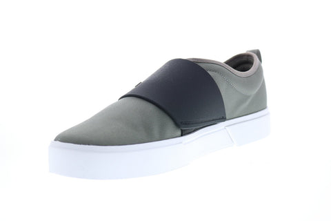 Puma El Rey II Slip On 37478503 Mens Gray Canvas Lifestyle Sneakers Shoes