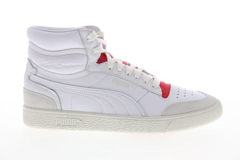 Puma Ralph Sampson Mid Rudolf Dassler Legacy Col Mens White High Top Sneakers Shoes