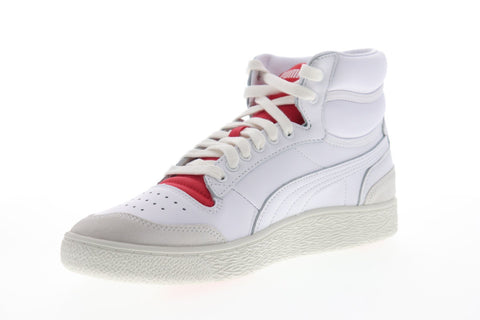 Puma Ralph Sampson Mid Rudolf Dassler Legacy Col Mens White High Top Sneakers Shoes